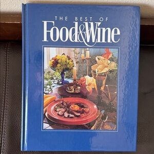 Vintage “The Best of Food & Wine” Hardcover Cookbook
